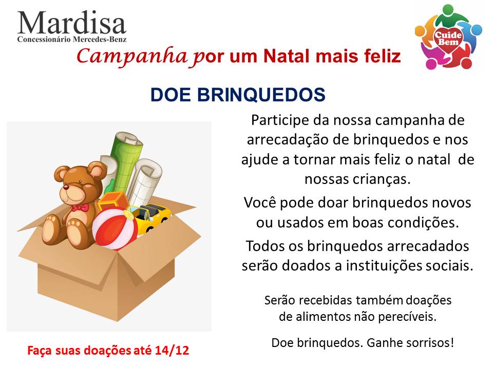 Mardisa Brasília promove campanha de doação de brinquedos – Mardisa
